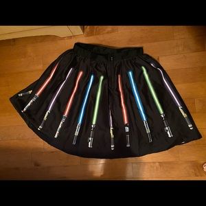 Her Universe Star Wars Lightsaber Skirt Size L